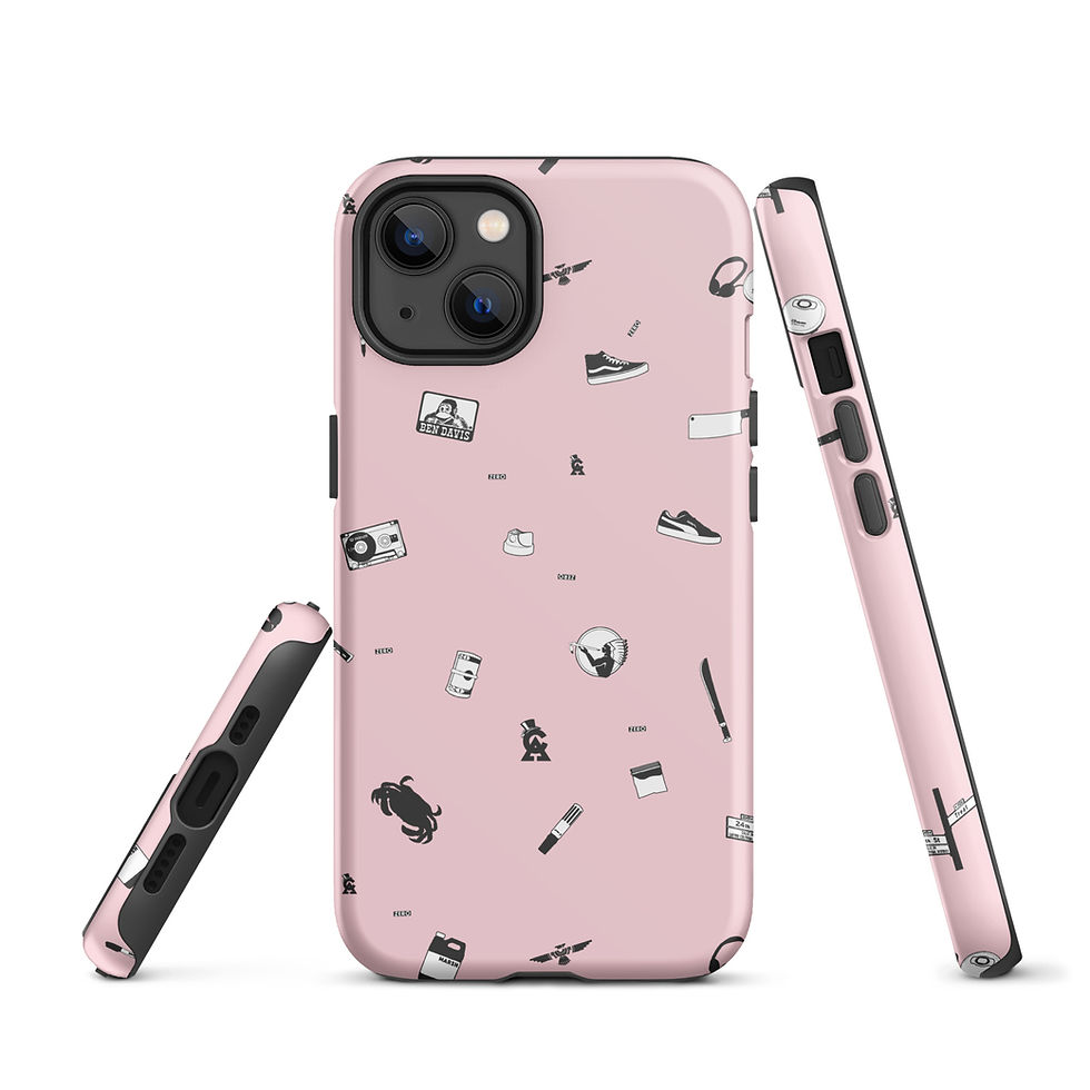 الصورة المصغرة: Kinda Pink All-Over Apple Tough Case
