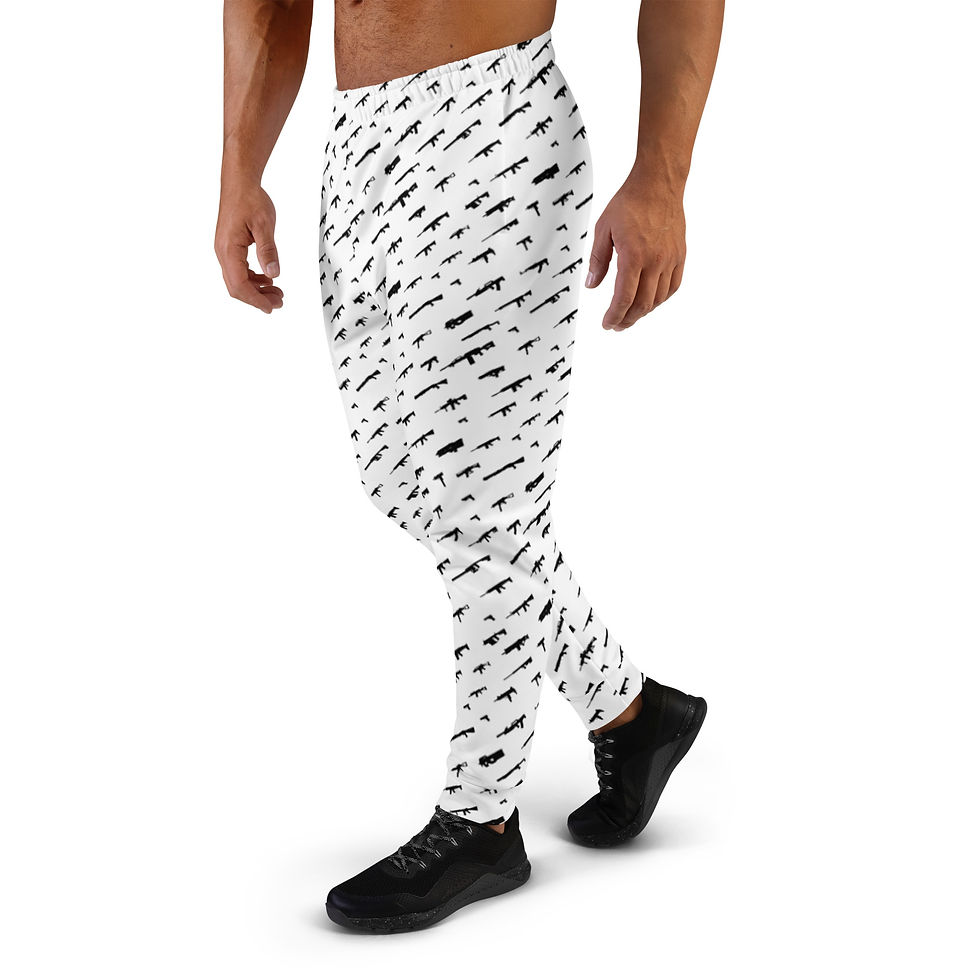 الصورة المصغرة: Shot Caller White All-Over Sweat Pants
