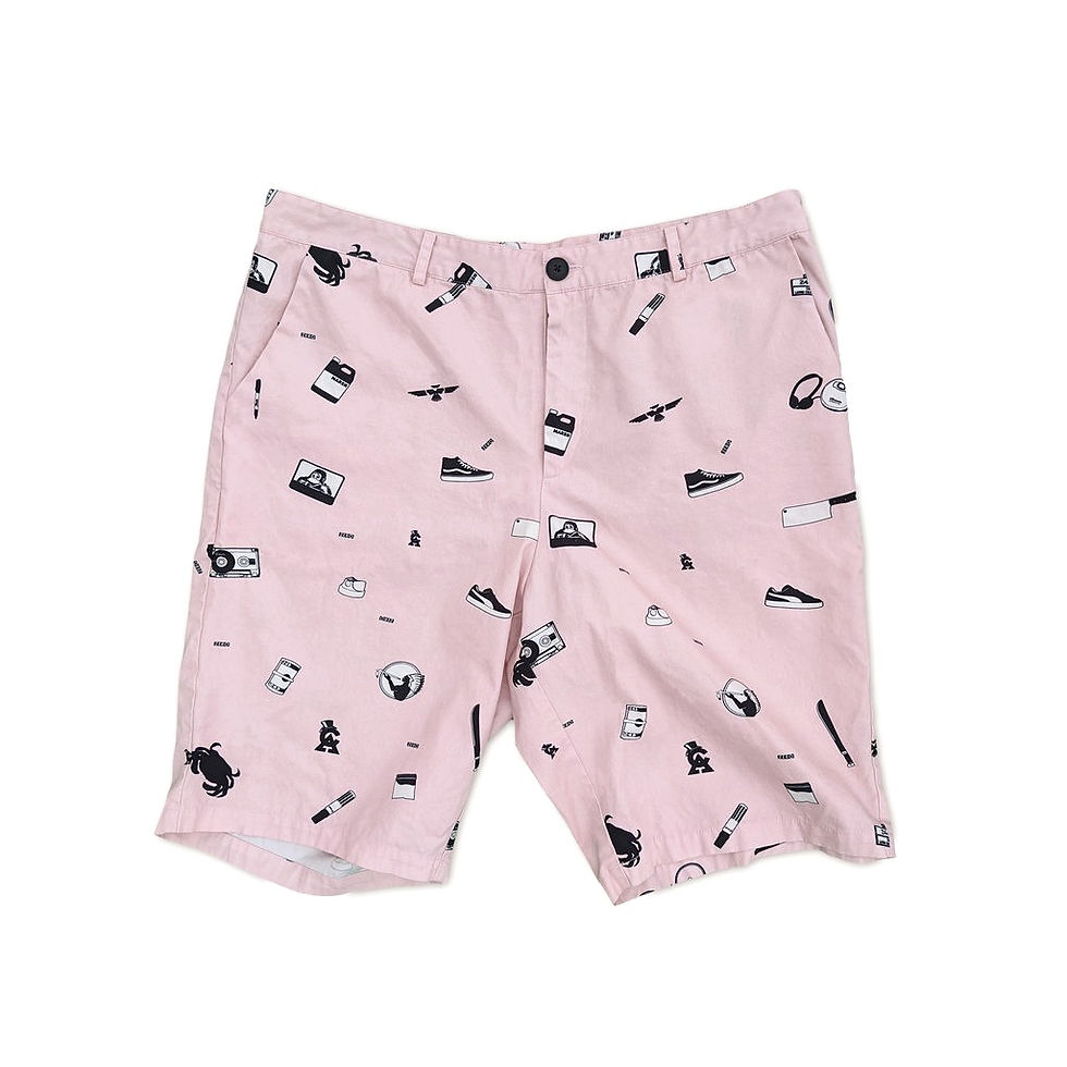 サムネイル： Kinda Pink All-Over Shorts