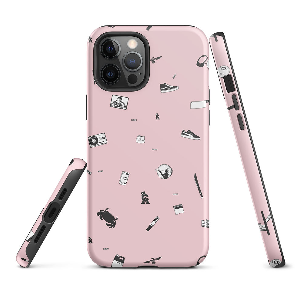 Миниатюра: Kinda Pink All-Over Apple Tough Case
