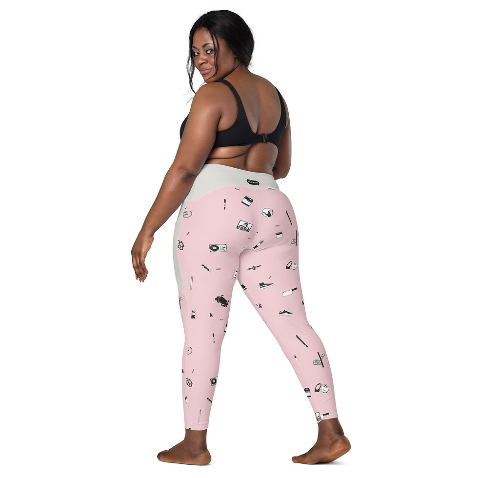 Miniatura: Kinda Pink All-Over Skin Pants