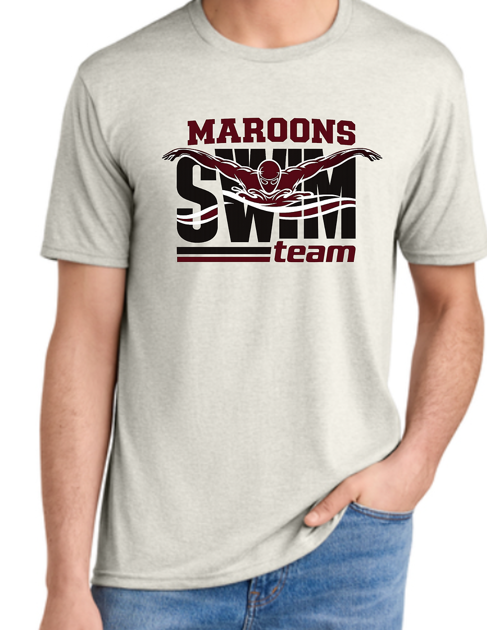 Thumbnail: Butte Central Swim Logo #1