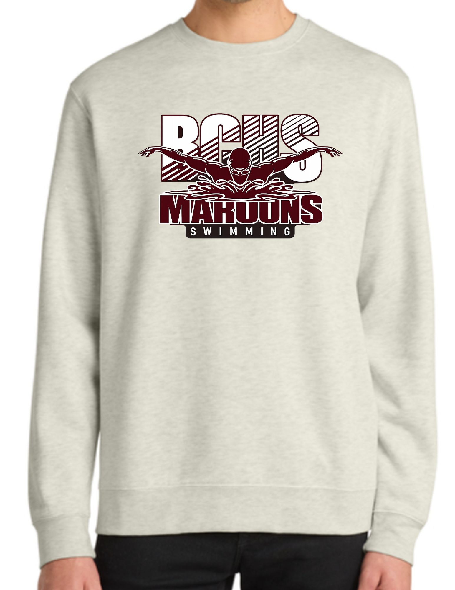 Butte Central Swim Logo #2