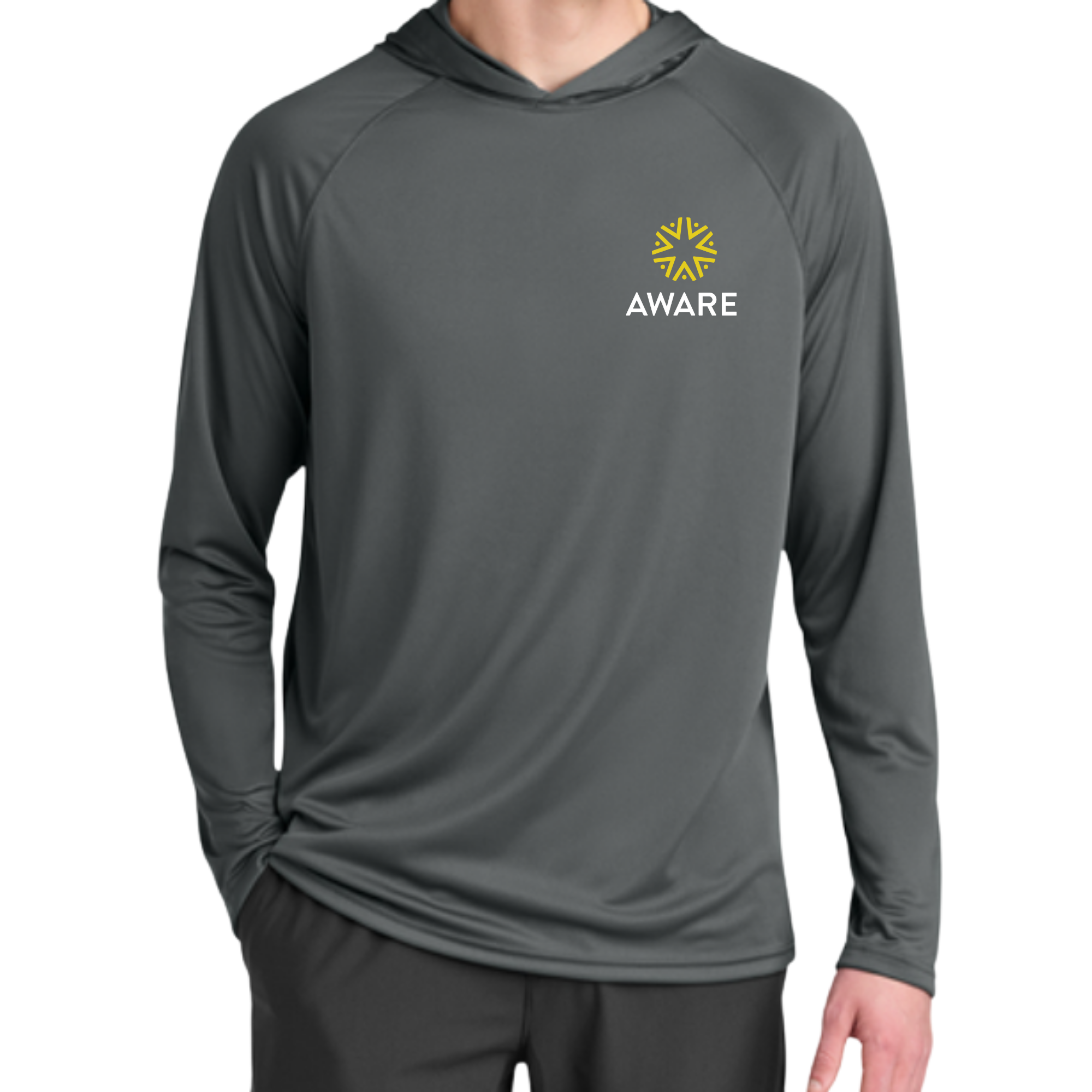 A4 Cooling Performance Long Sleeve Hooded Tee