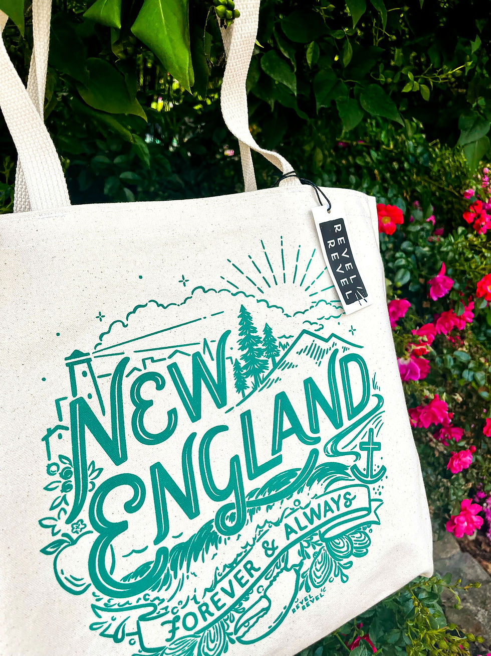 Thumbnail: New England • tote bag