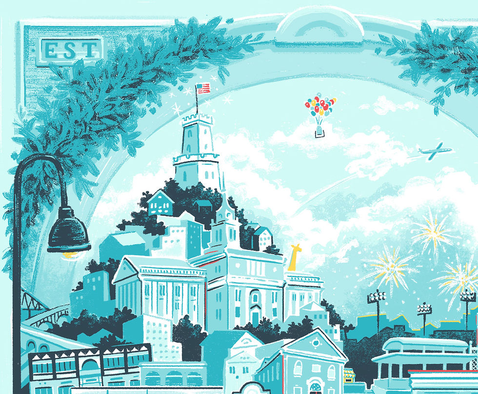 Thumbnail: Somerville • art print