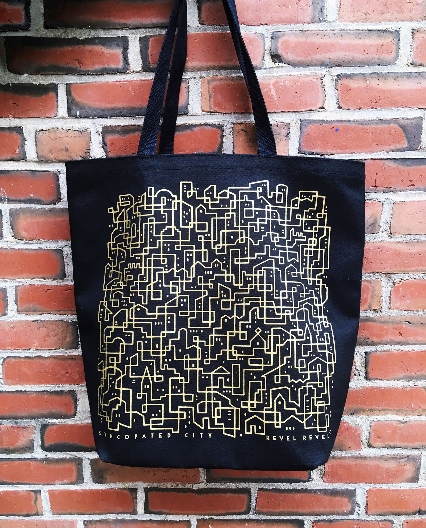 Syncopated City • grocery tote