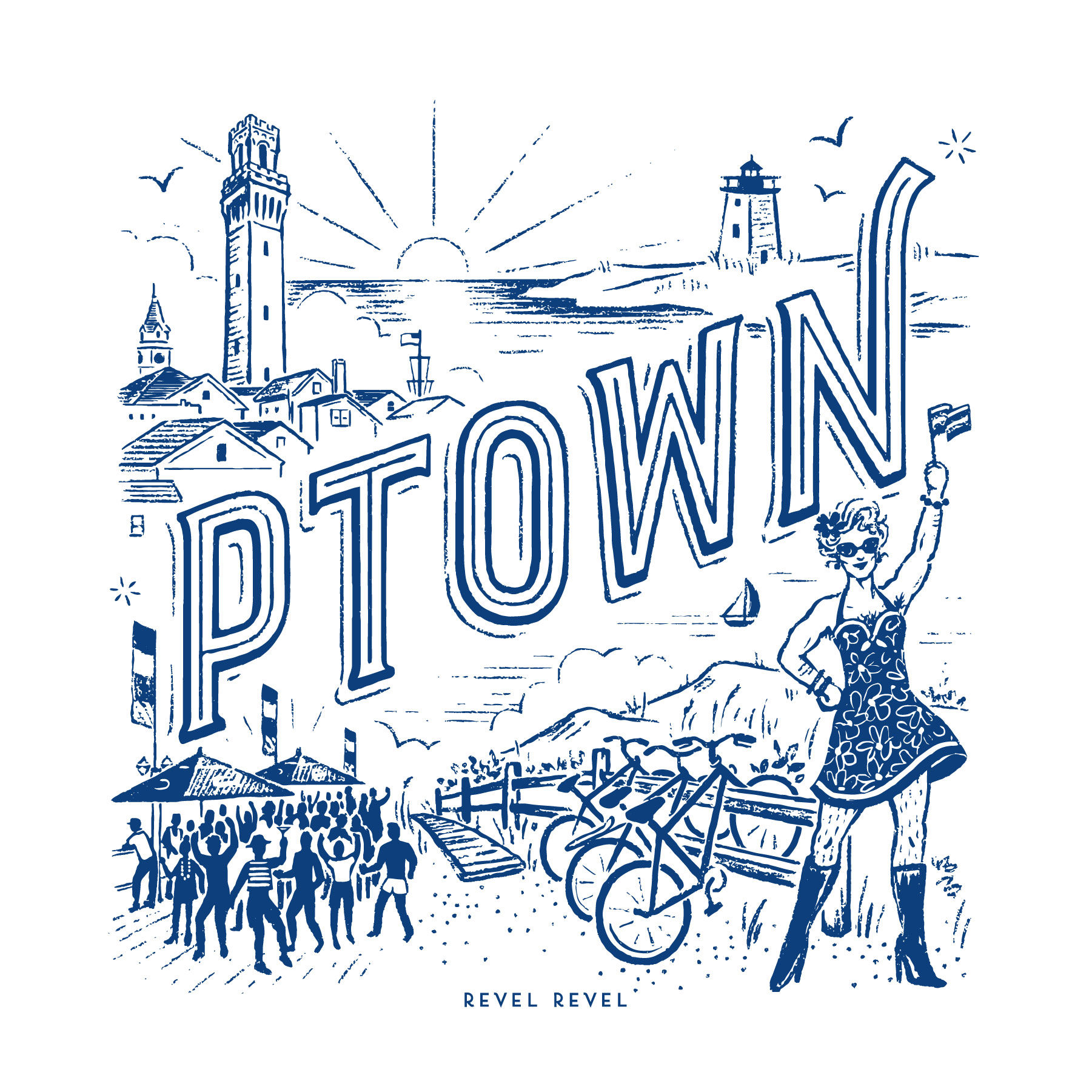 Ptown • art print