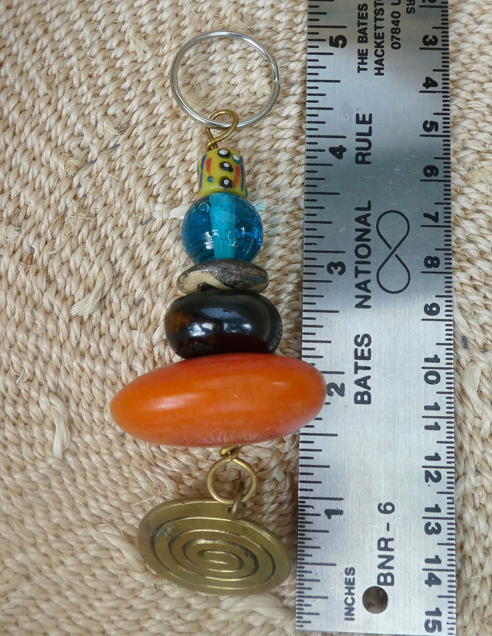 Thumbnail: Keychains w Animals & Natural Beads
