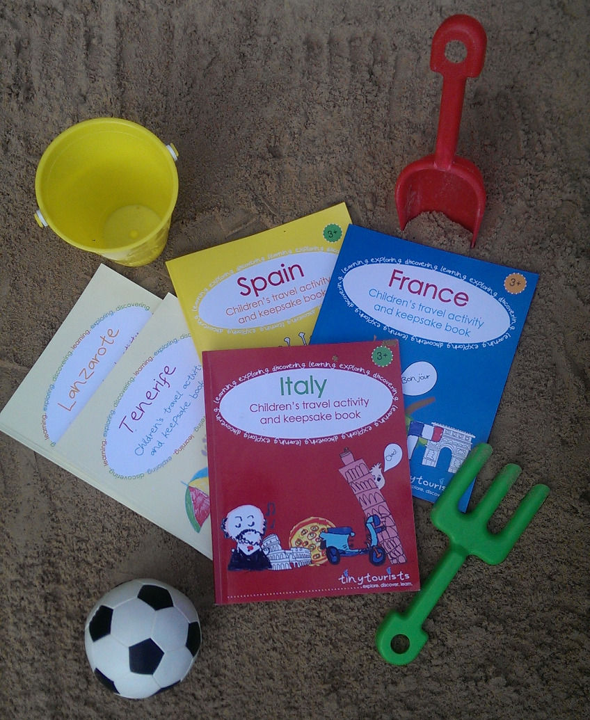 Tinytourists travel activity books