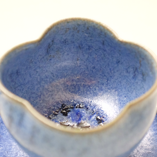 キッチン、食器 【MG敬】中尾哲彰 作『春銀河 珈琲碗皿』共箱・栞付 na1-1