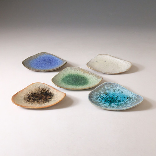 おにぎり皿 | 銀河釉 玉峰窯