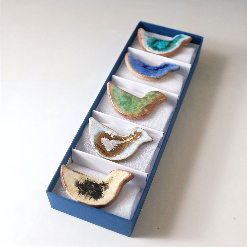 Thumbnail: あひるの箸置き