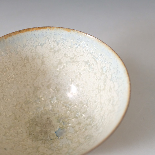 冬銀河茶盌・椀形 | 銀河釉 玉峰窯