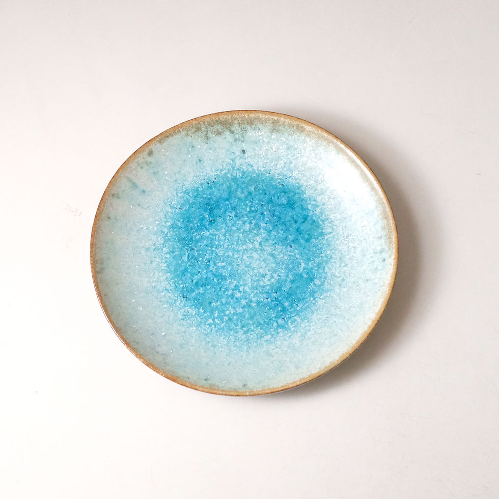 Thumbnail: Tatara round plate (diameter 17 cm)