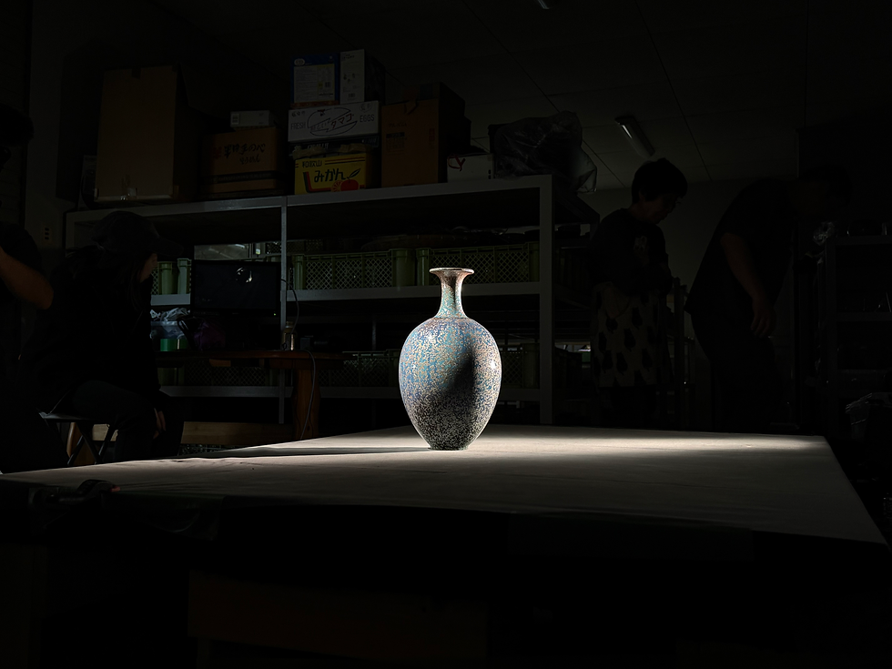 うちの倉庫が一夜にして撮影スタジオに！