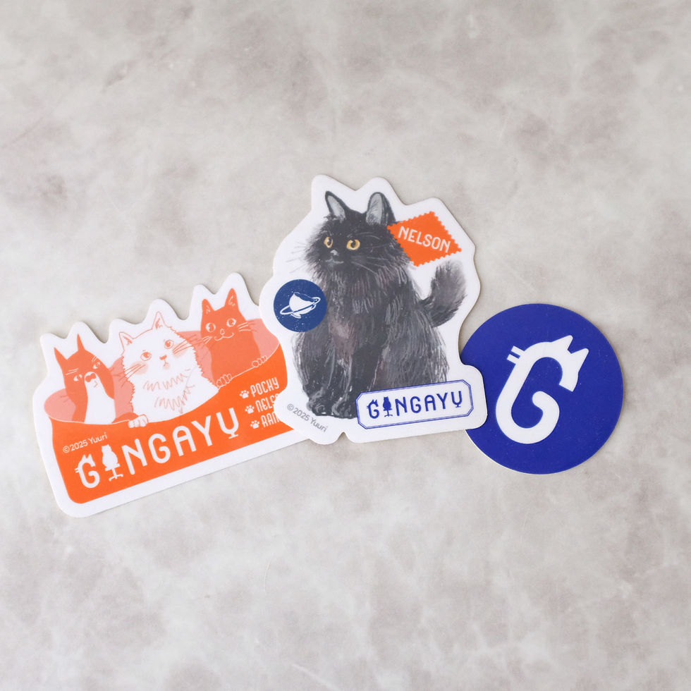 縮圖：2025春ver.GINGAYUステッカーセット