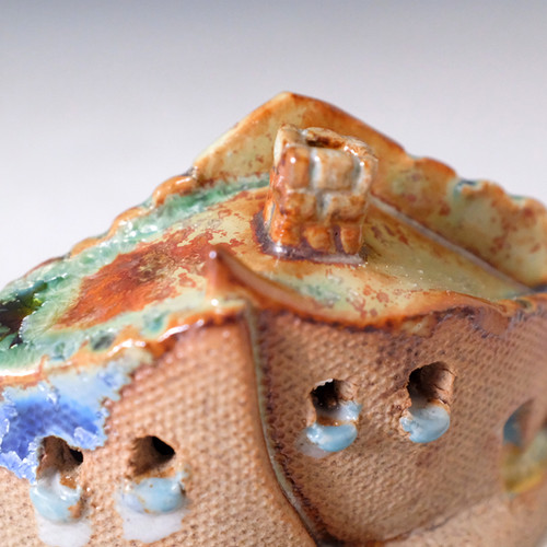 レンガのお家2/ミニチュア | 銀河釉 玉峰窯