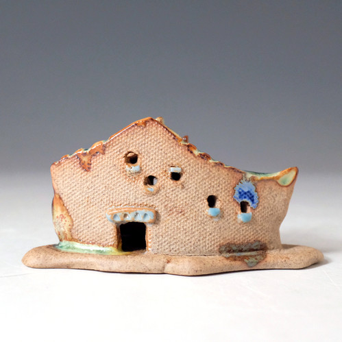 レンガのお家2/ミニチュア | 銀河釉 玉峰窯