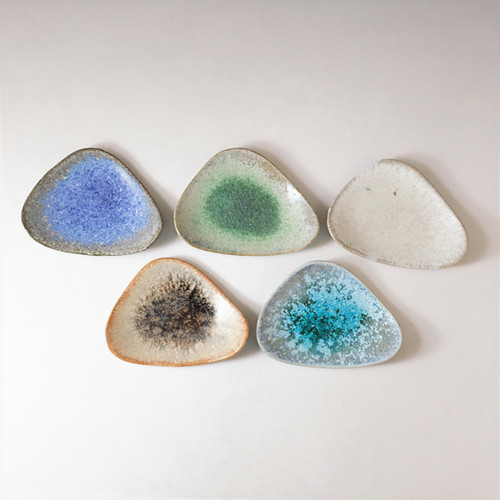 おにぎり皿 | 銀河釉 玉峰窯