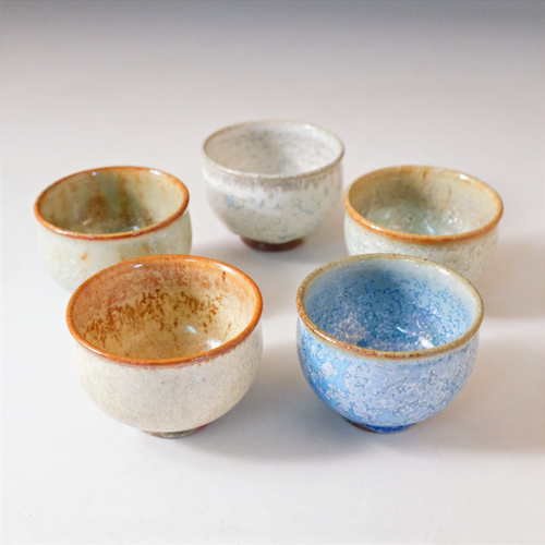 中尾哲彰　銀河釉 ぐい呑 レア 中尾哲彰 銀河釉 ぐい呑 レア