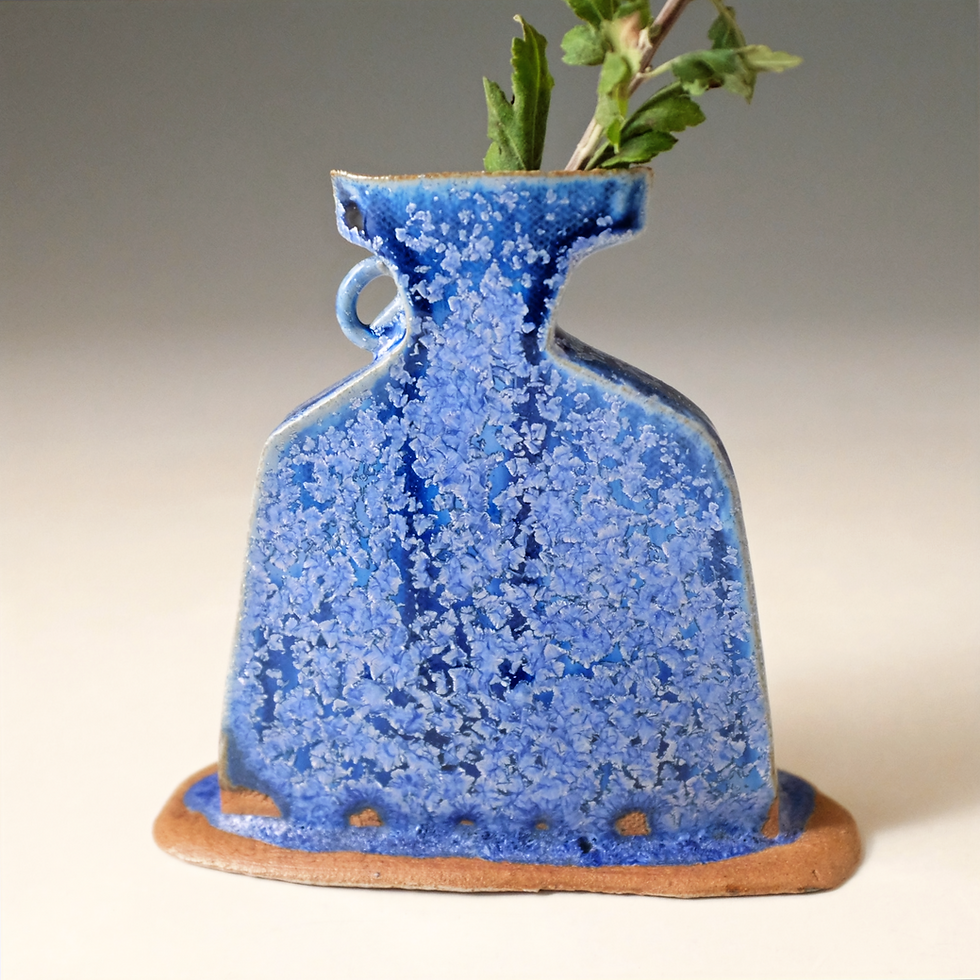 サムネイル： 平べったい片耳花瓶/ミニチュア