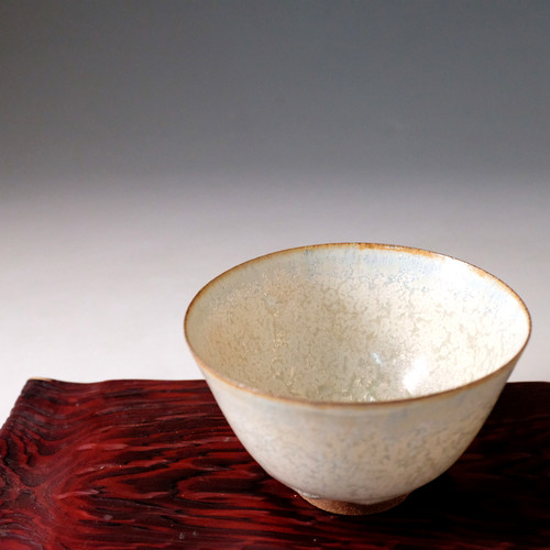 冬銀河茶盌・椀形 | 銀河釉 玉峰窯