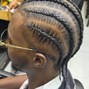 Styled Cornrows