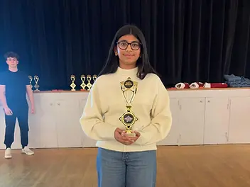 Contest Winners in the Stand Up and Speak, same speech contest 2026 Intermediate