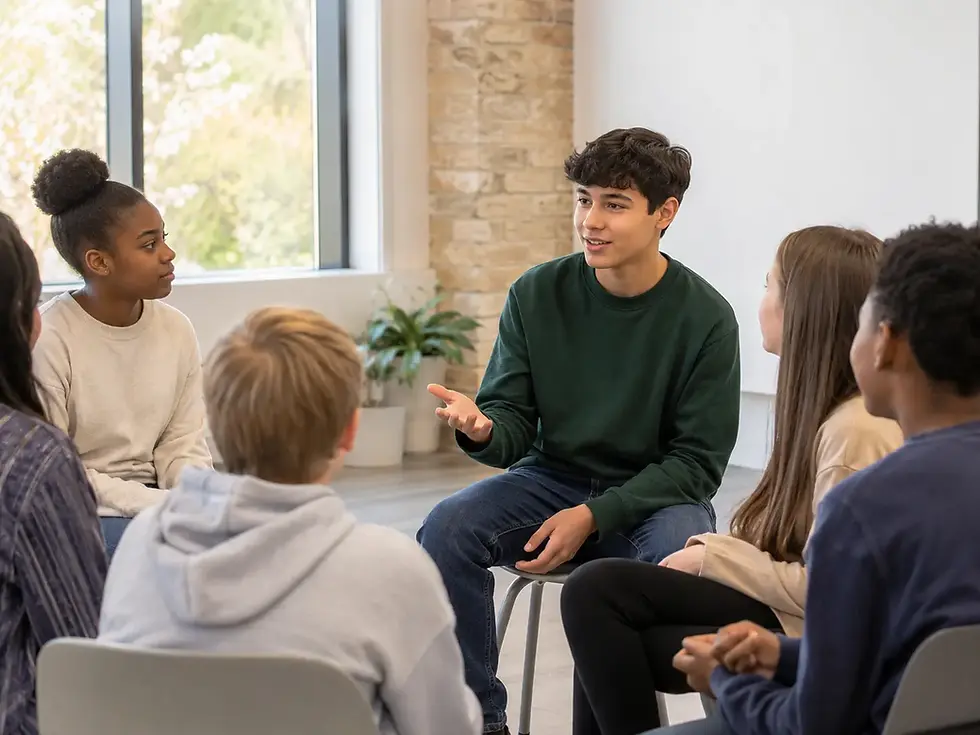 Kids becoming better listeners through public speaking practice