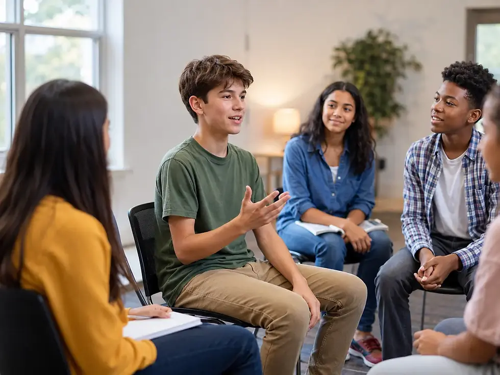 Kids and teens building communication and listening skills