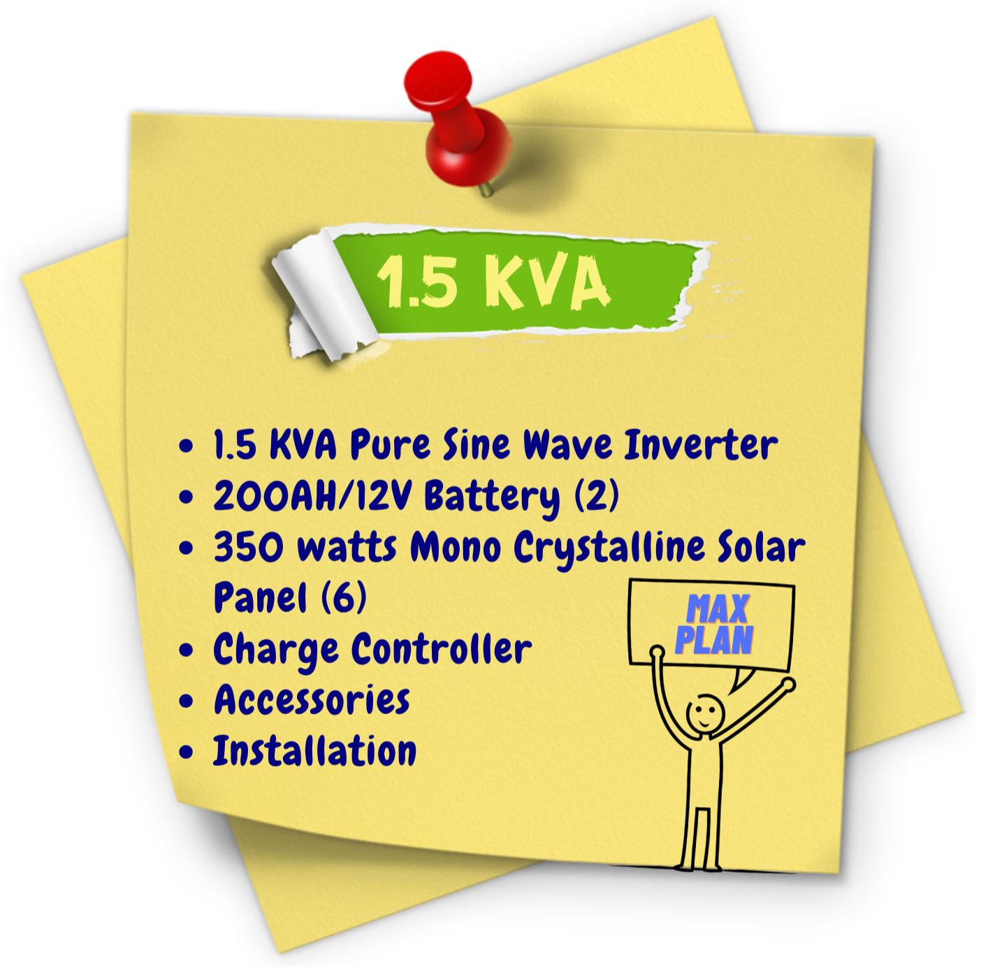 1.5 KVA Max Plan