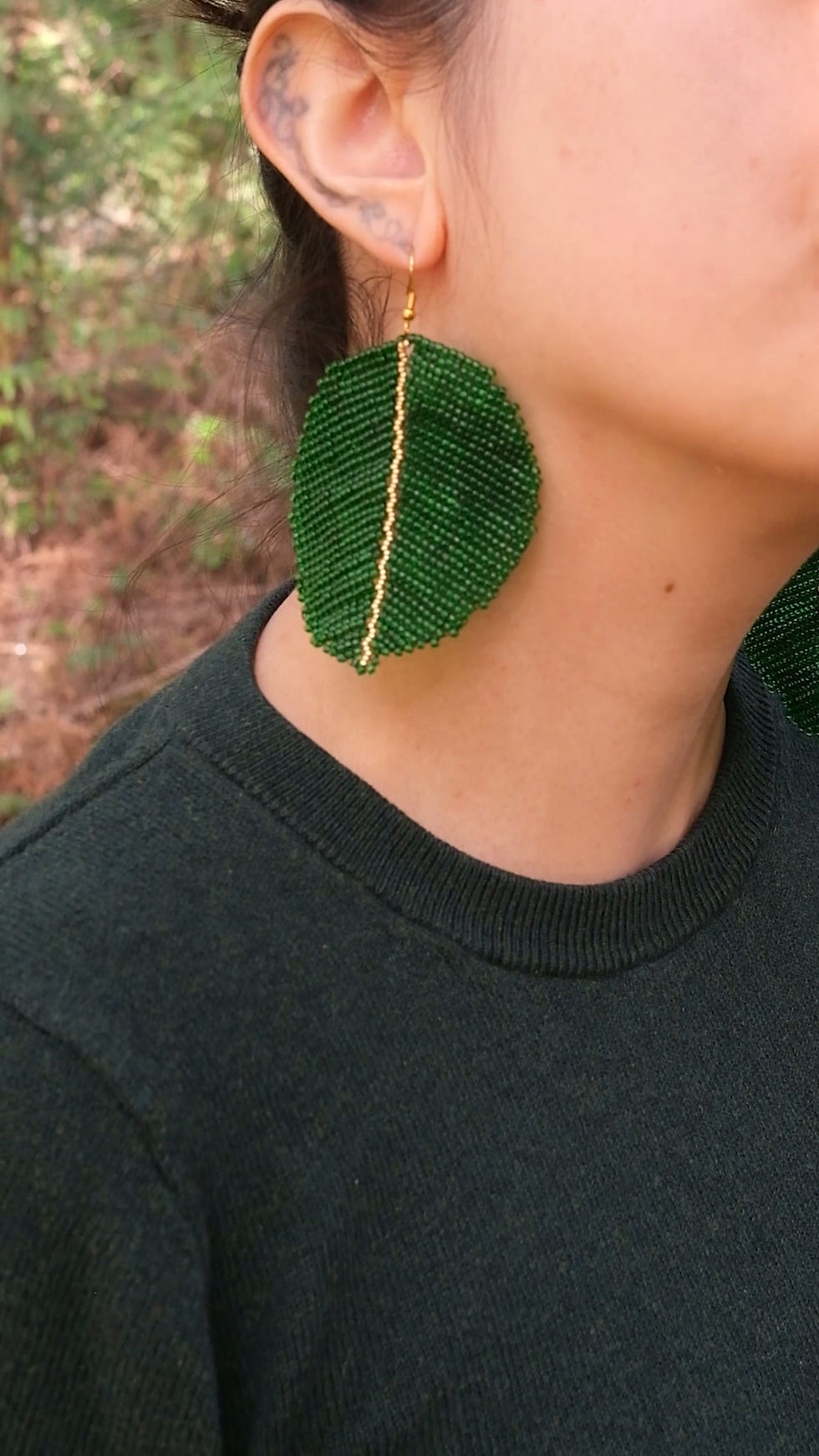 Thumbnail: Salal Beaded Earrings - Tutorial