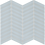 Thumbnail: Chevron Calm Green 7/8" x 3 1/4"
