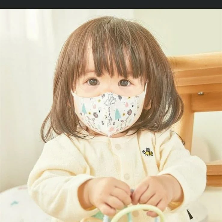 Thumbnail: 日本幼童口罩 3Dキッズマスク Baby Mask [1包5片]