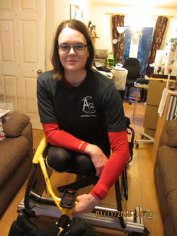 8. Claire Connon - Wheelchair Racer
