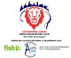 15. Liverpool Lion Wheelchair Rugby Club