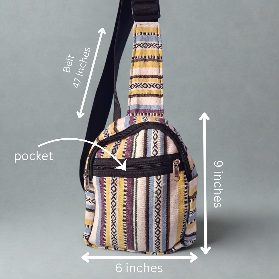 Thumbnail: Authentic Himalayan Woven Shoulder Bag