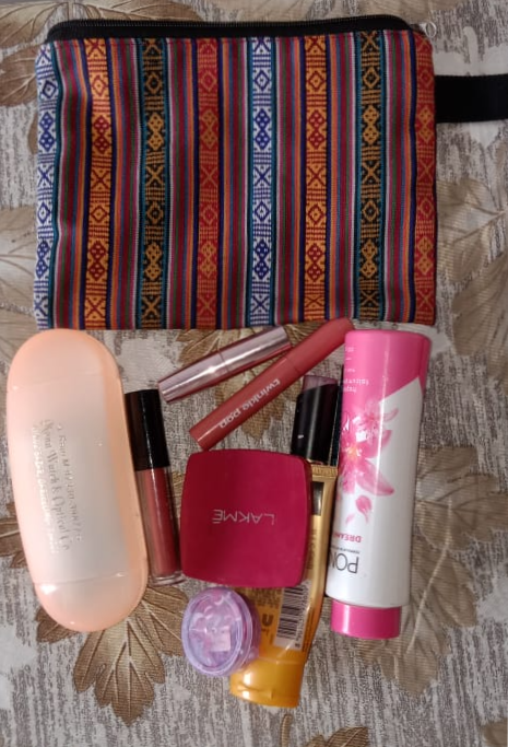 Thumbnail: Authentic Himalayan Woven Makeup Bag | Handcrafted Travel Pouch