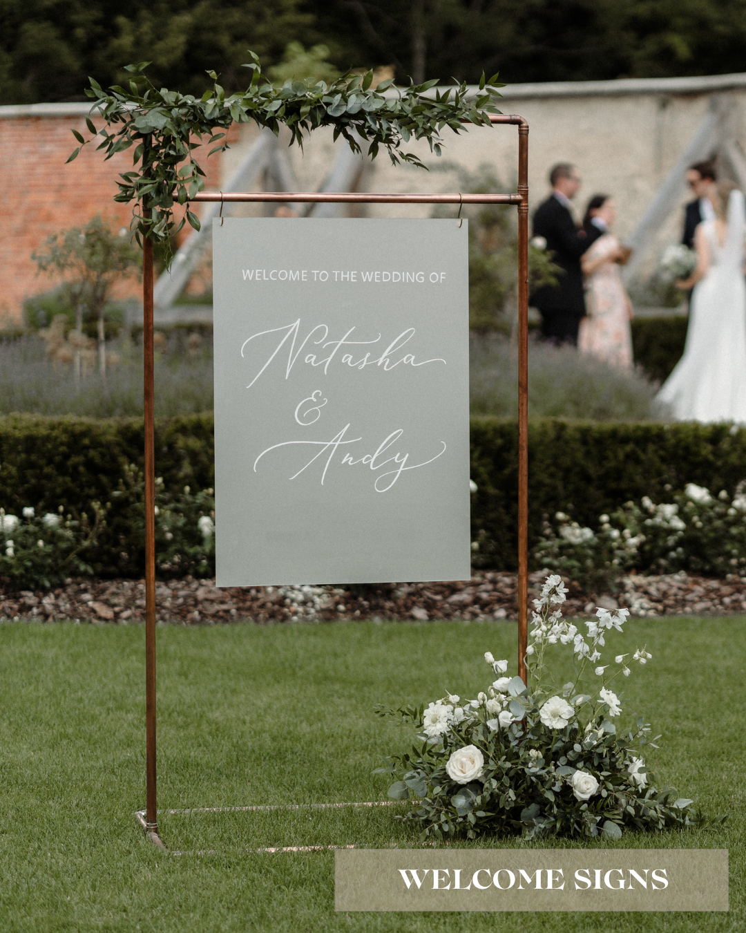 Made to Order Acrylic Welcome Wedding Sign