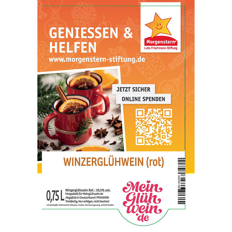 Produktbild Charity Morgenstern Lutz Frischmann Stiftung Glühwein
