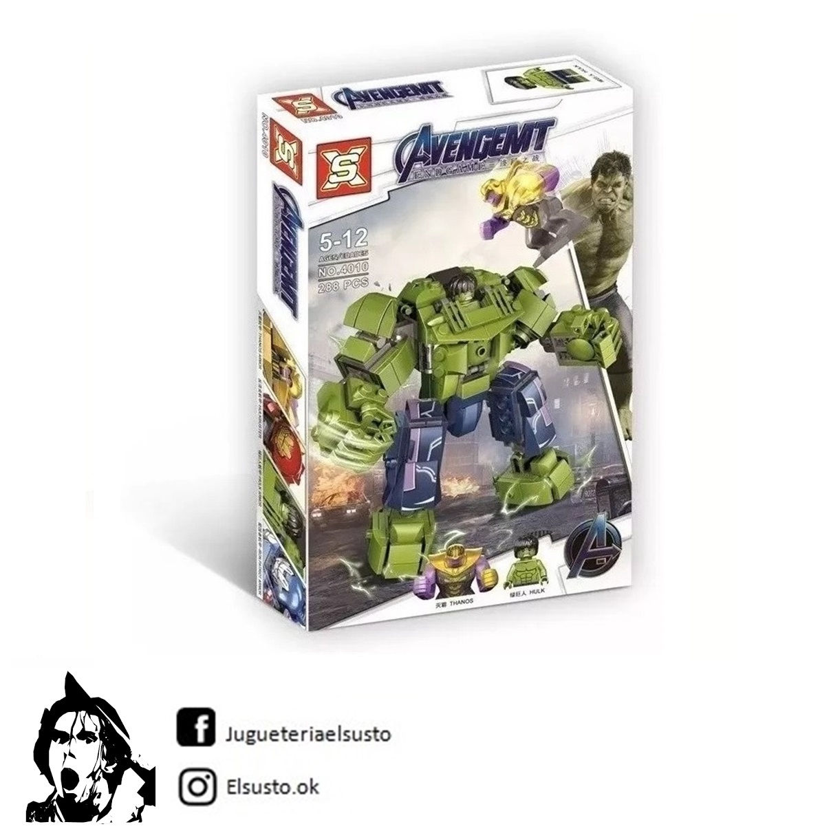 Simil Lego Avengers Hulk