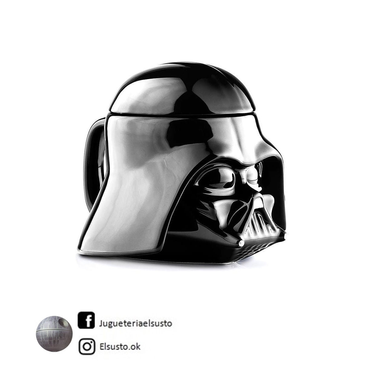 Taza con Tapa Darth Vader