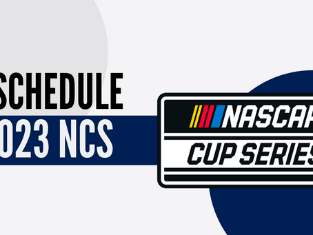 2023 NASCAR Cup Series Schedule