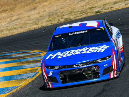 Kyle Larson Races to Dominating Victory at Toyota/Save Mart 350 Sunday at Sonoma Raceway