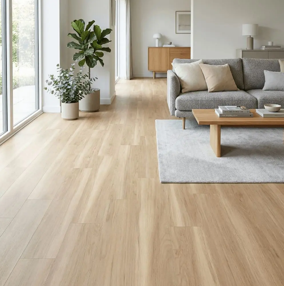 Oak Primeval flooring featuring natural oak wood grain texture and warm earthy tones for residential and commercial spaces.