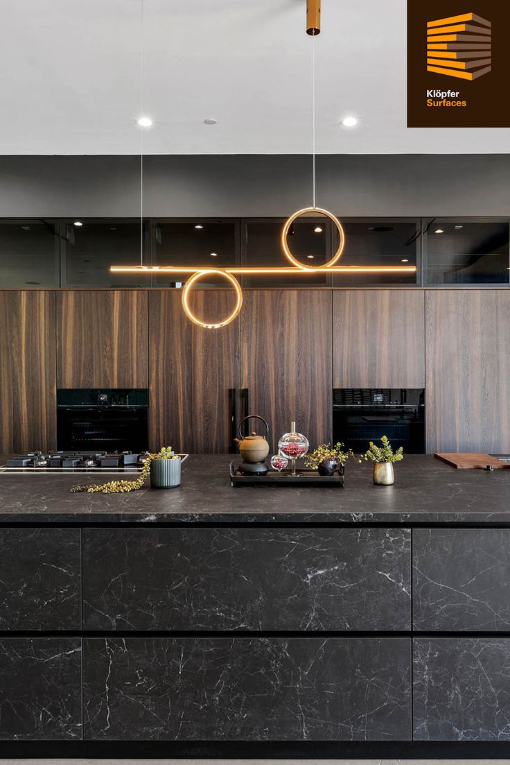 Thumbnail: NERO GRECO modern kitchen application showing dark countertop and backsplash