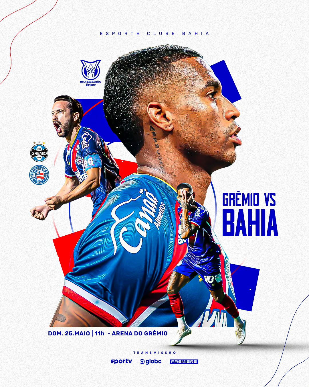 Grêmio × Bahia · peça em destaque
