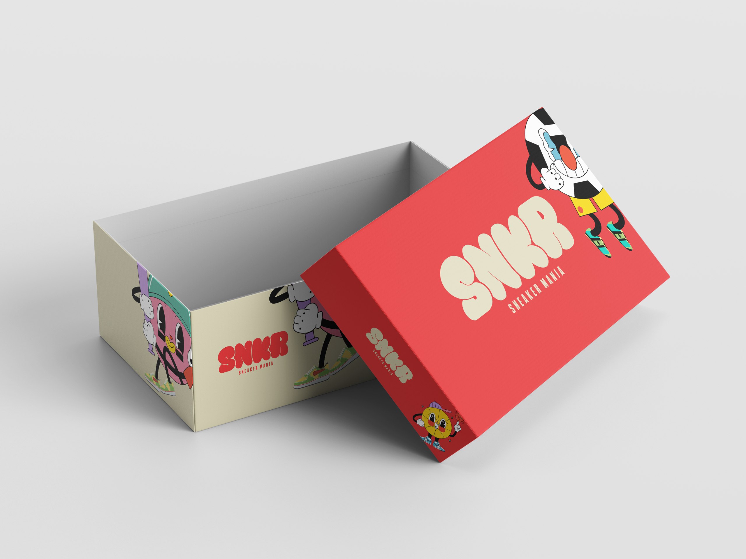 Sneakers · Embalagem