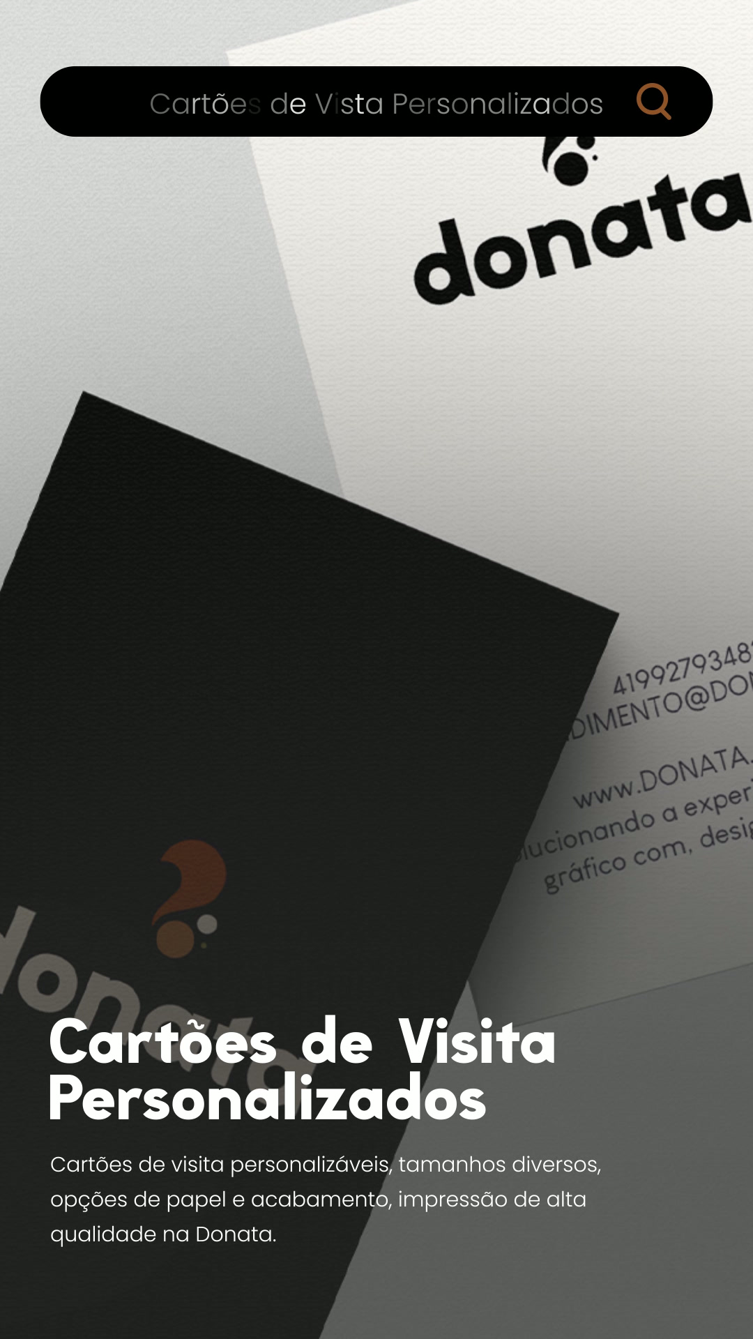 Donata · Peça do projeto